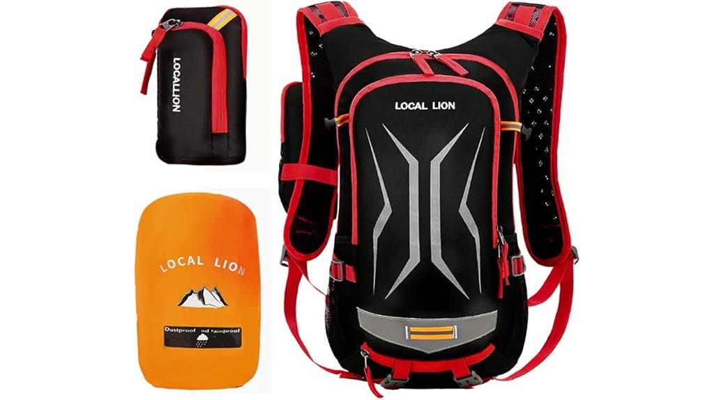 breathable hydration cycling backpack
