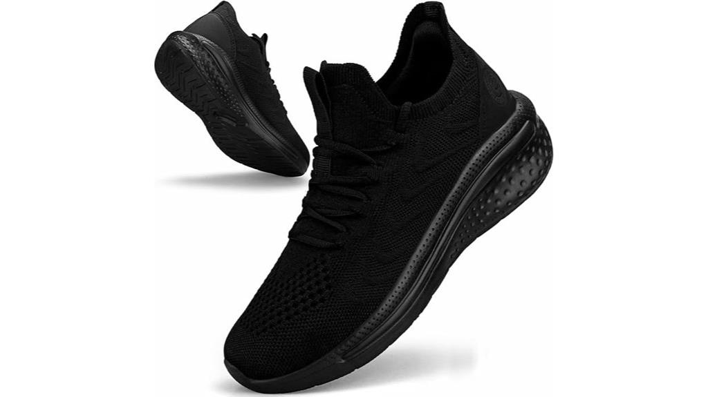 breathable lightweight walking sneakers