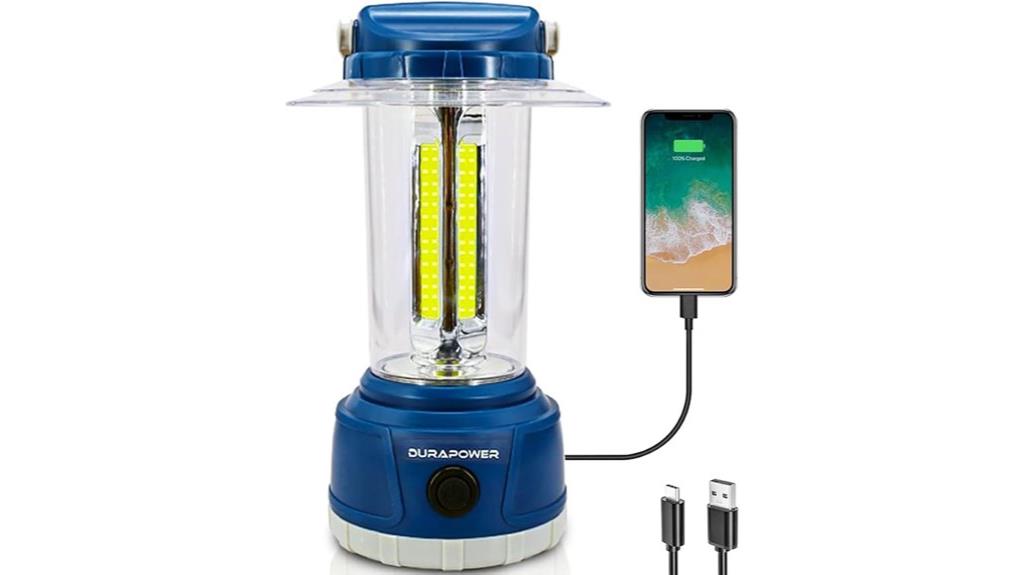 bright rechargeable camping lantern