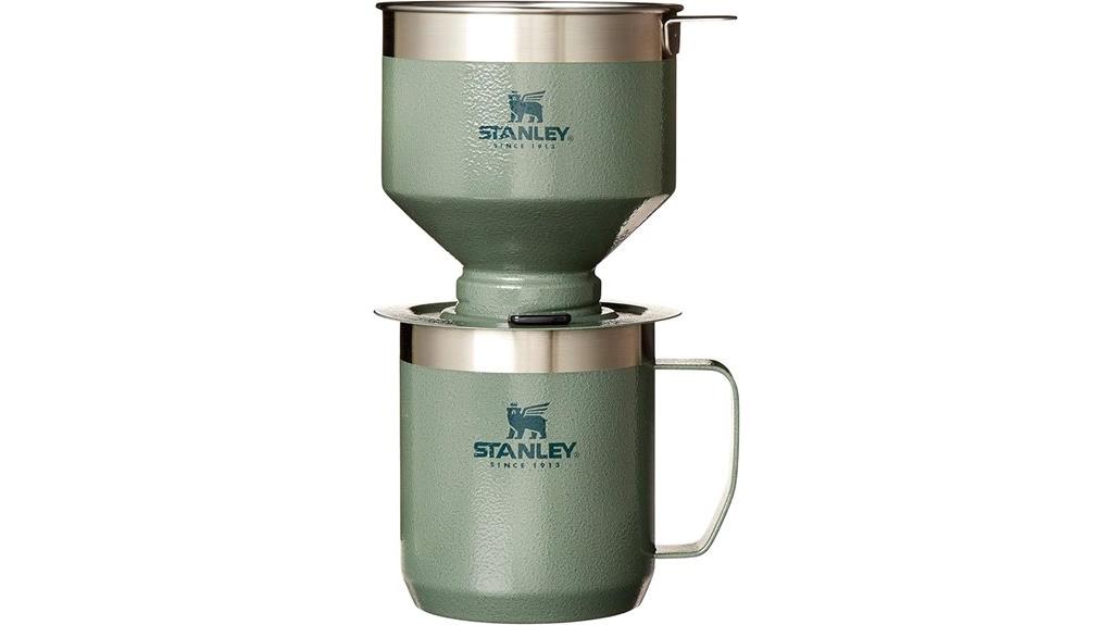 camping coffee brewing kit