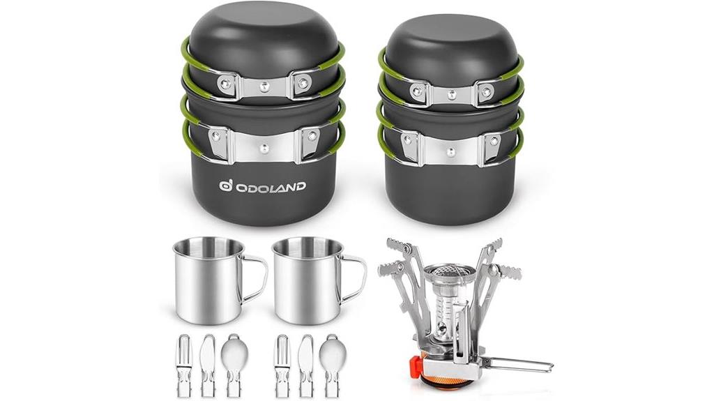 camping cookware for outdoors