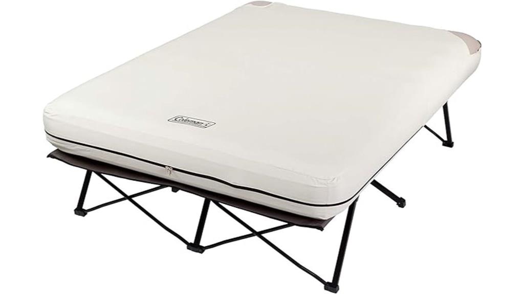 camping cot with mattress