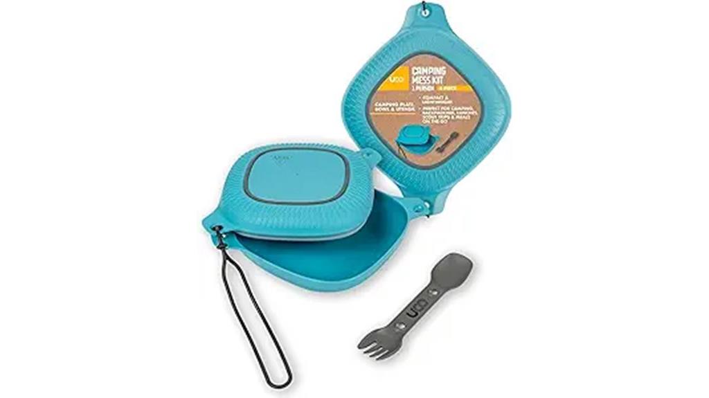 camping mess kit set