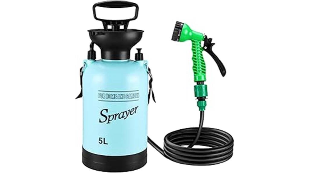 camping portable pressure shower