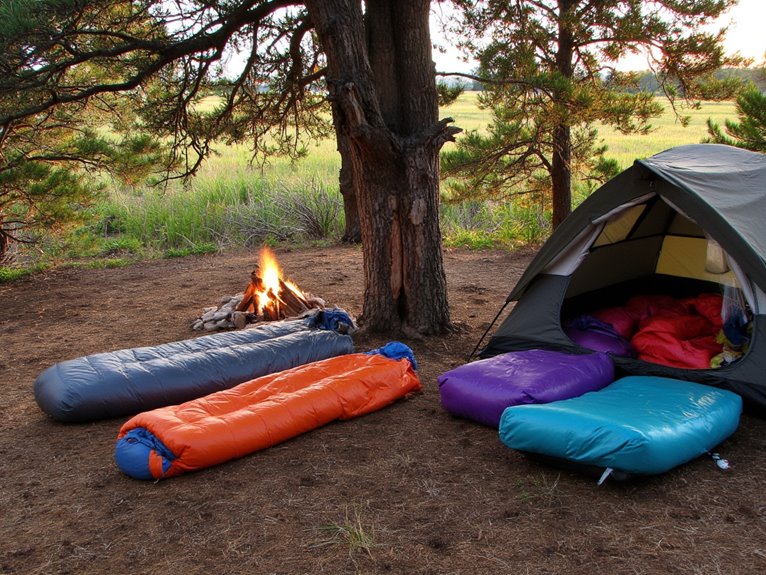 camping sleep system options