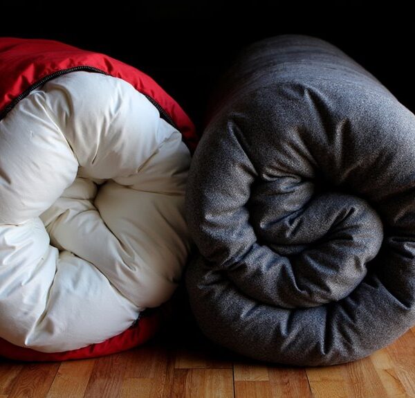 check sleeping bag insulation