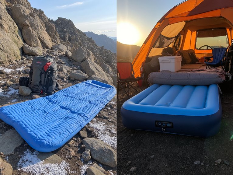 choosing the right sleeping system