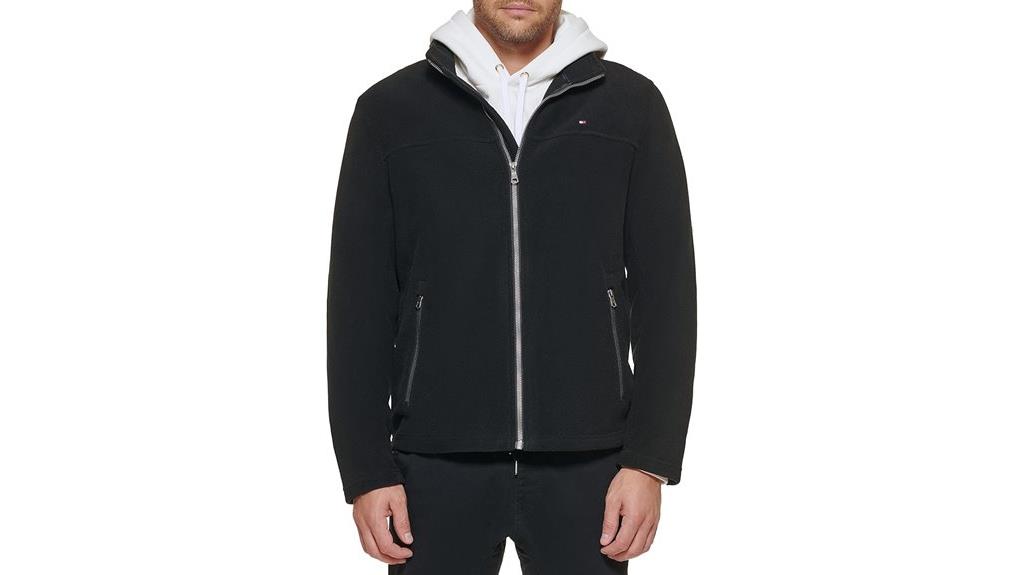 classic fleece zip jacket