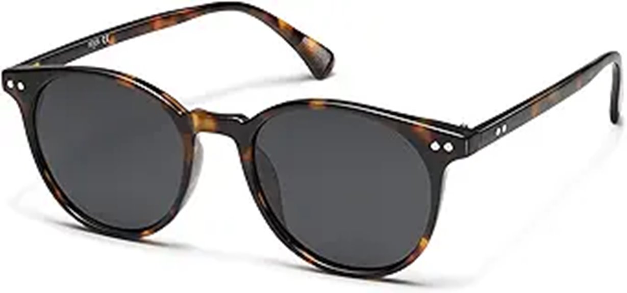classic polarized round sunglasses