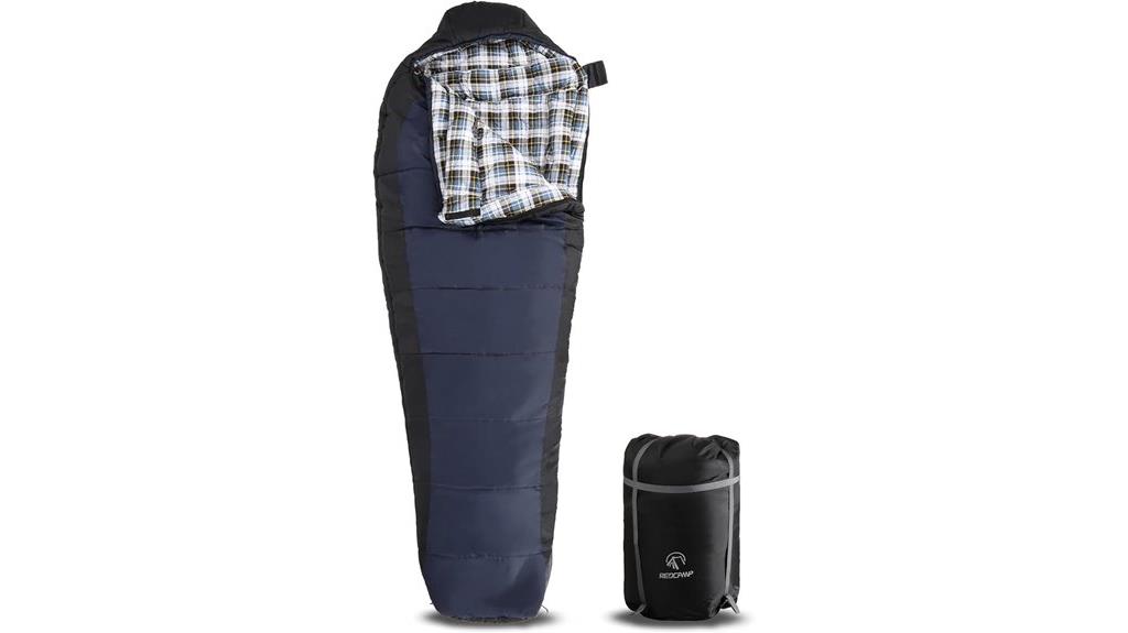 cold weather mummy sleeping bag