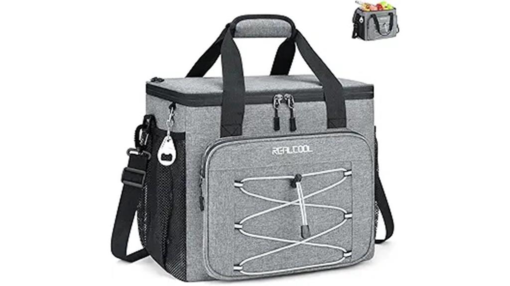 collapsible insulated cooler bag