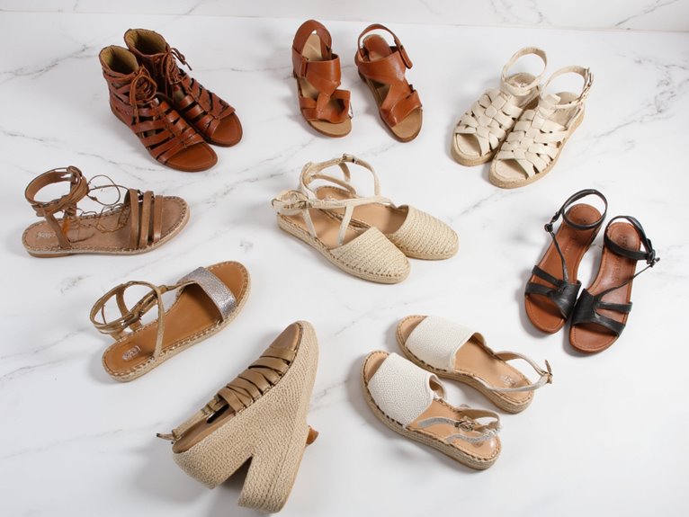 comfortable and stylish sandals