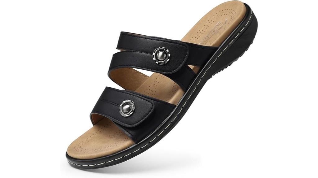 comfortable arch support sandals