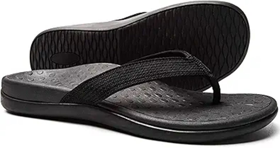 comfortable arch support sandals