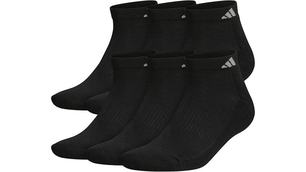 comfortable athletic low cut socks