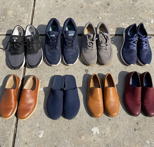 comfortable city walking footwear