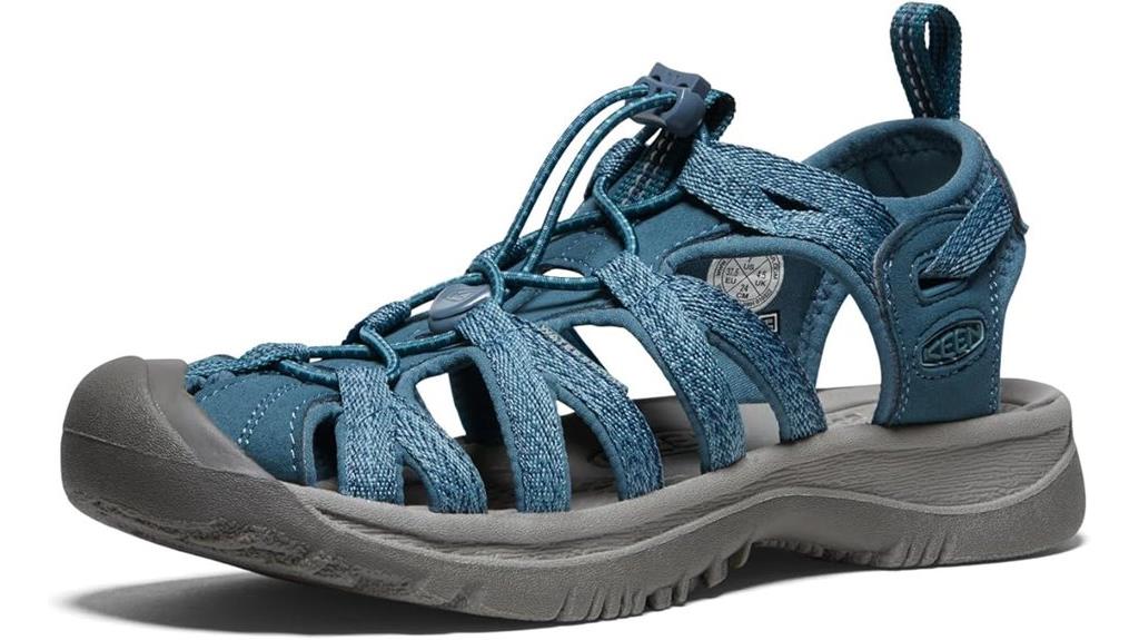 comfortable closed toe sandals