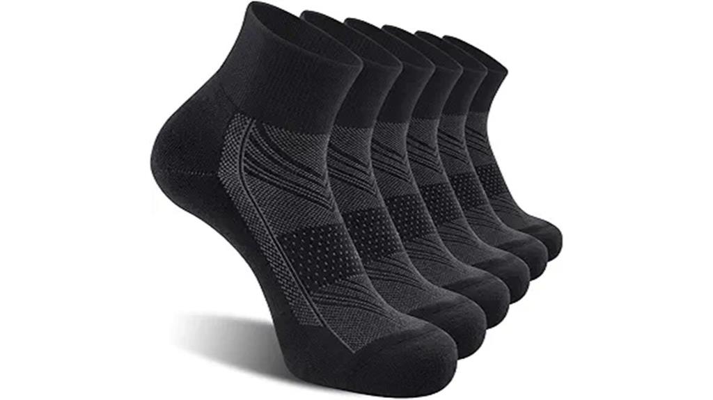 comfortable cushioned ankle socks