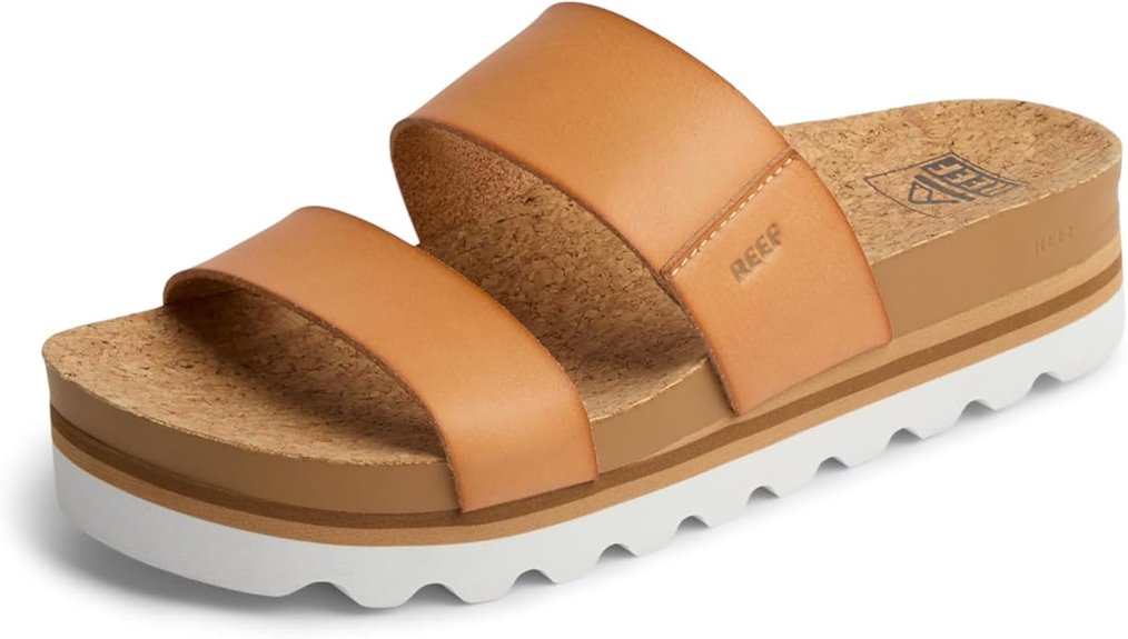 comfortable high platform sandal