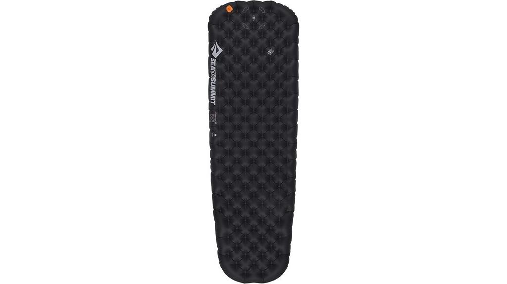 comfortable insulated sleeping pad
