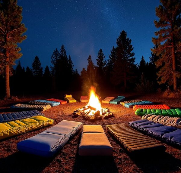 comfortable outdoor sleeping options