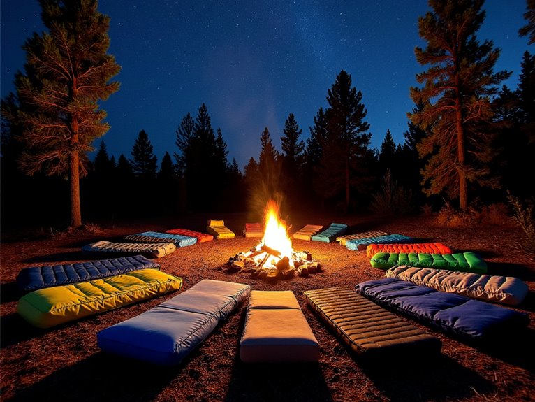 comfortable outdoor sleeping options