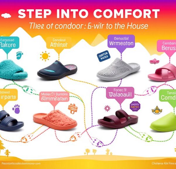 comfortable outdoor slippers selection