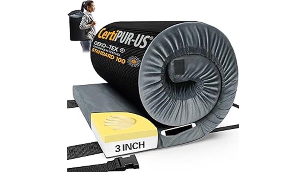 comfortable portable camping mattress