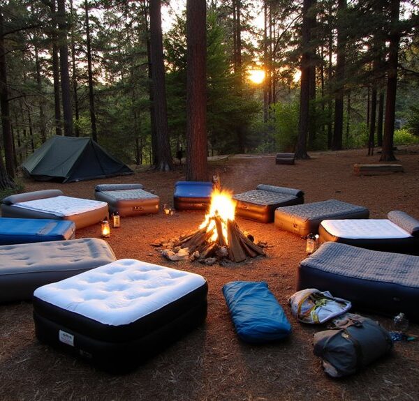 comfortable queen camping mattresses