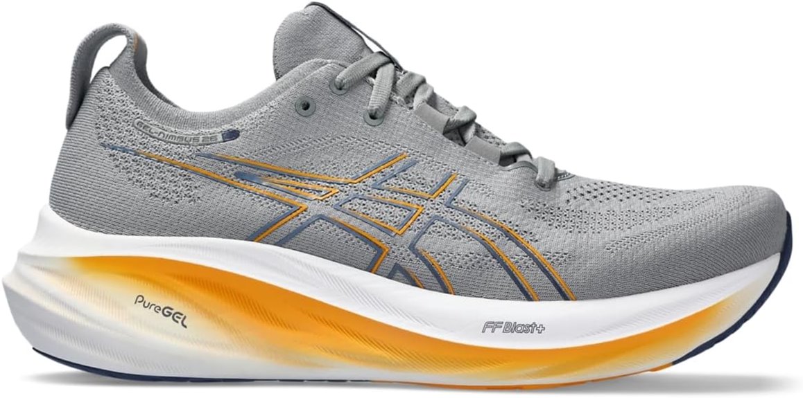 comfortable running shoe design