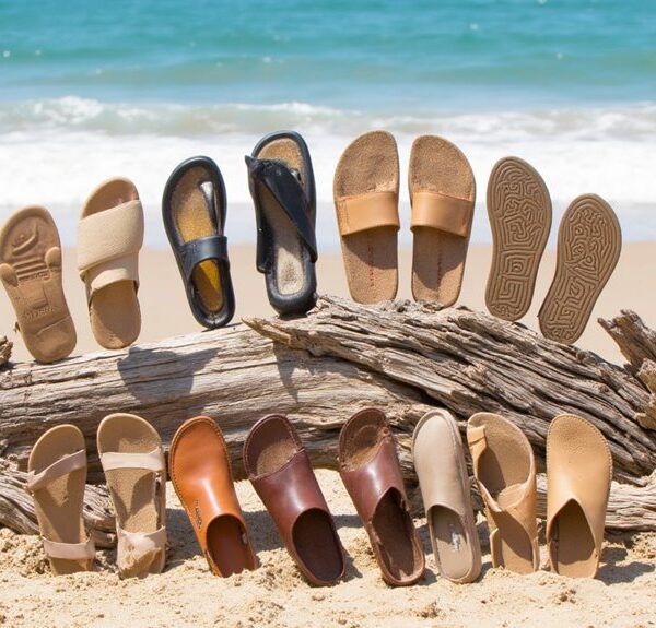 comfortable sandals with support