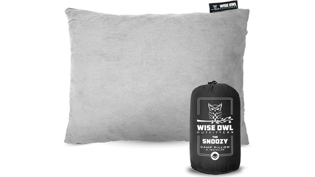 comfortable washable travel pillow