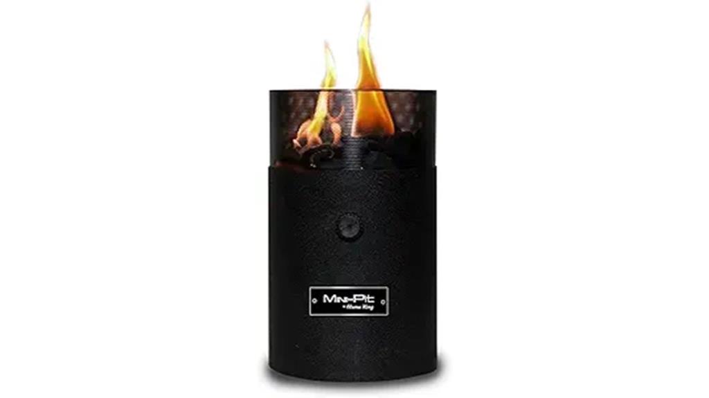 compact dual fuel firepit