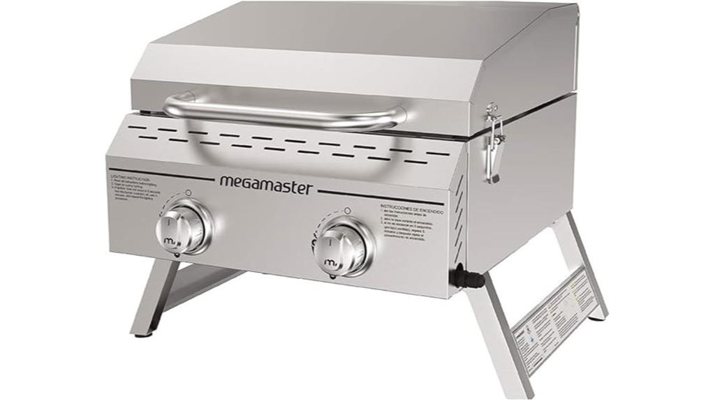 compact outdoor cooking grill