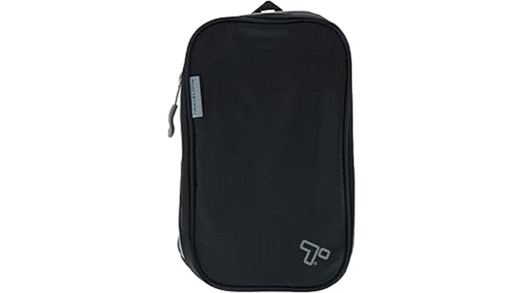 compact travel toiletry organizer