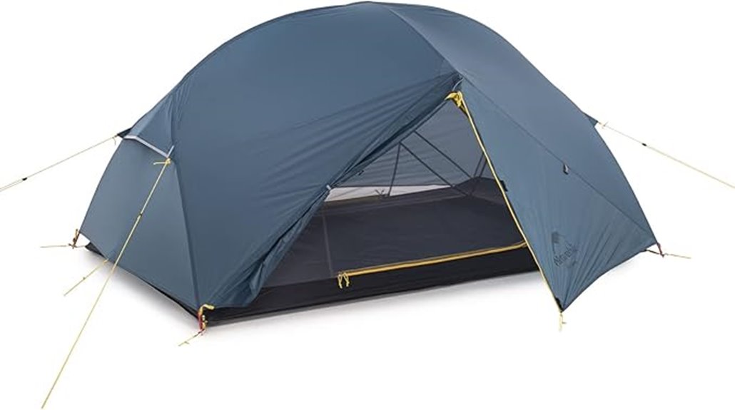 compact two person camping tent