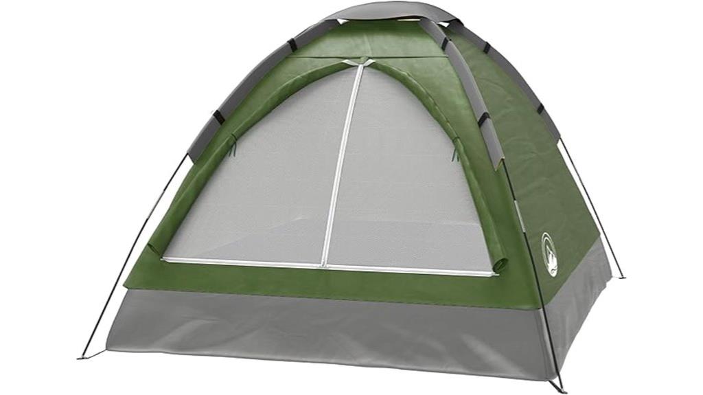 compact two person camping tent