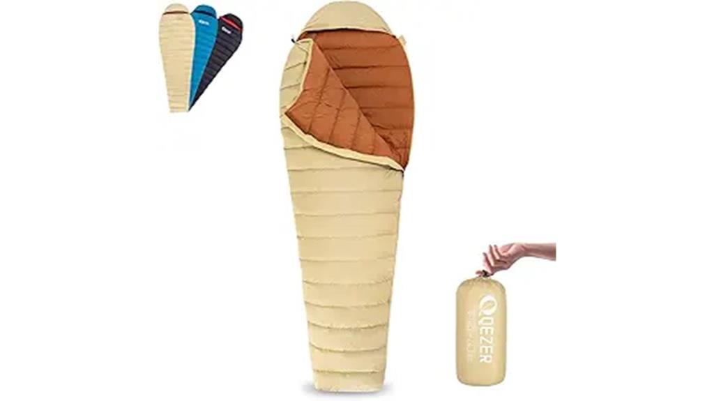 compact ultralight sleeping bag