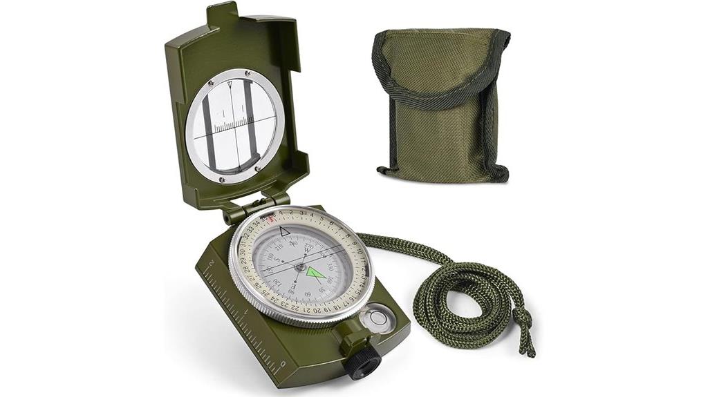 compact waterproof hiking compass