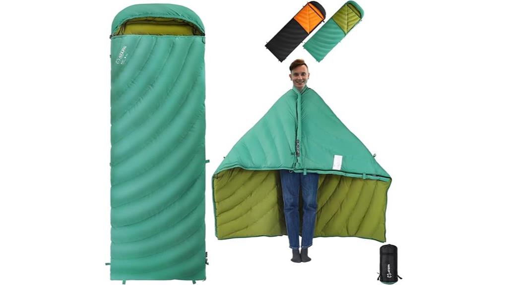 compact waterproof sleeping bag