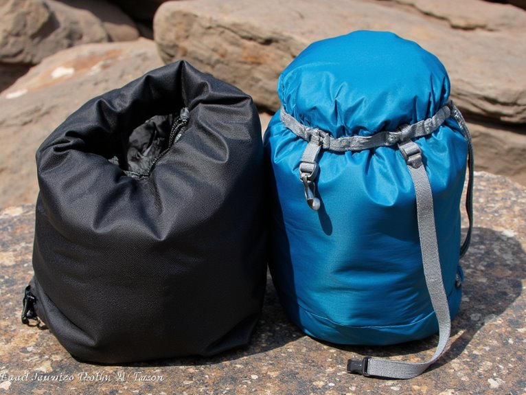 compression sacks prioritize durability