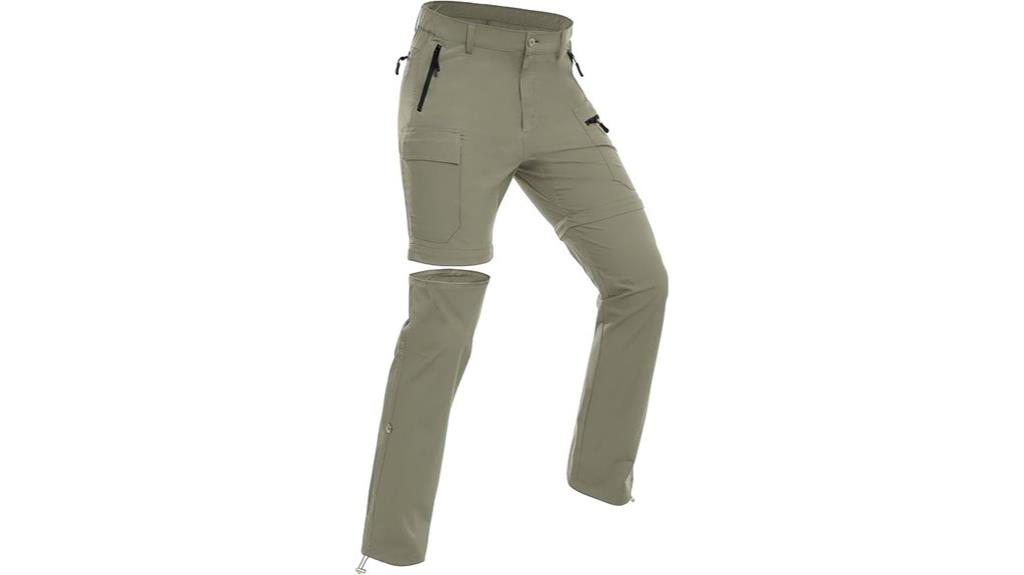 convertible quick dry hiking pants