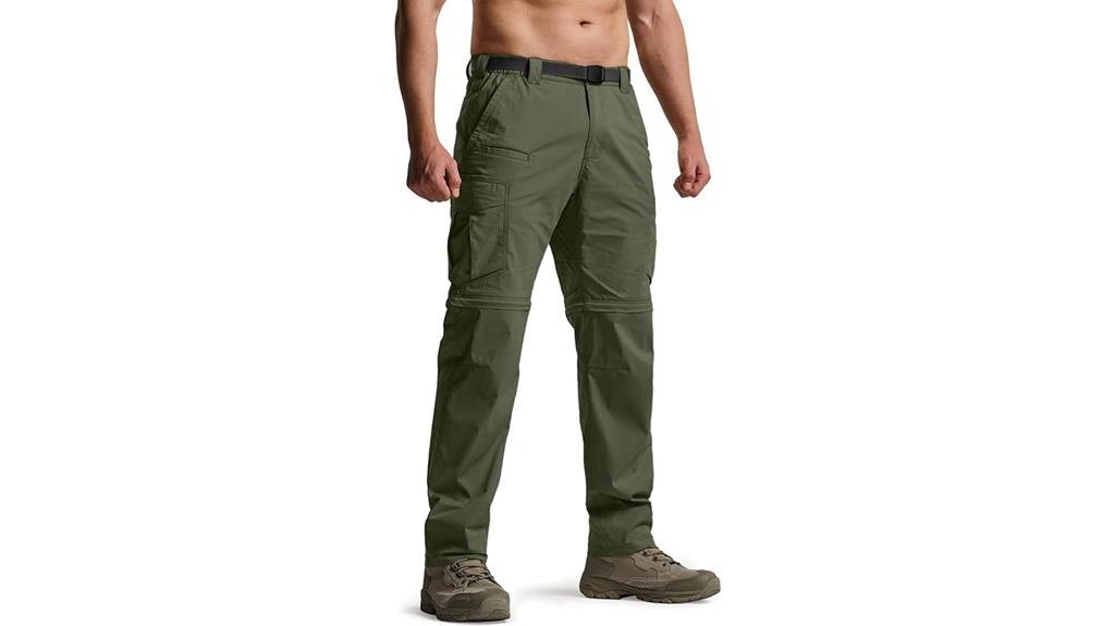 convertible water resistant pants