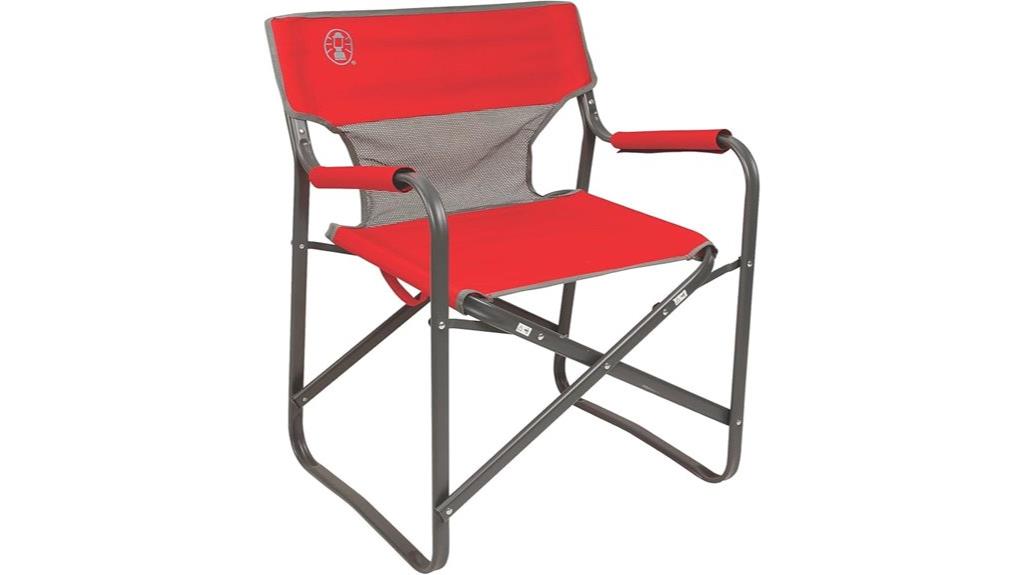 cooling mesh camp chair