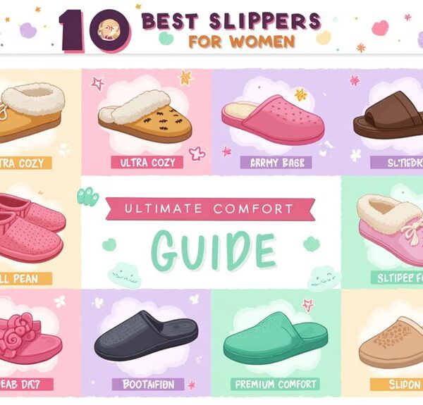 cozy and supportive slippers