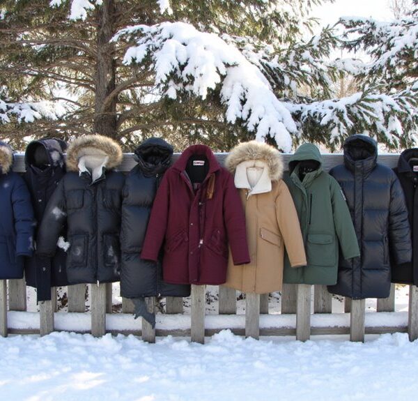 cozy winter coats selection
