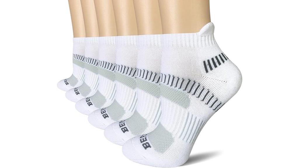cushioned ankle running socks