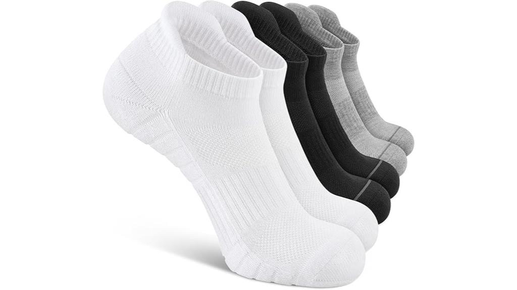 cushioned low cut socks