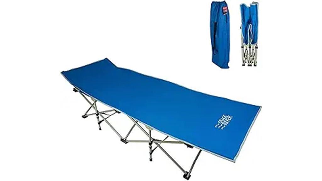 durable adult camping cot