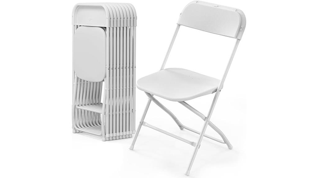 durable folding plastic chairs